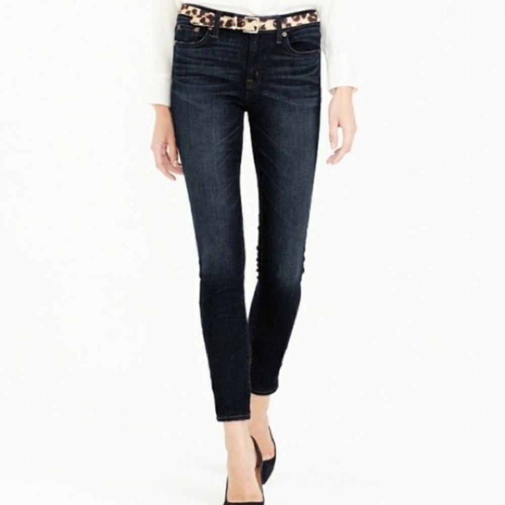 J.Crew toothpick skinny jean in Flint Wash